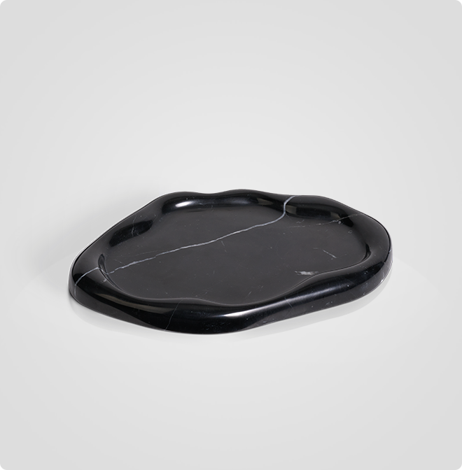Turtle Small Plate Dark A'Object