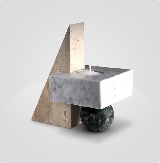 Pyramid Candleholder A'Object