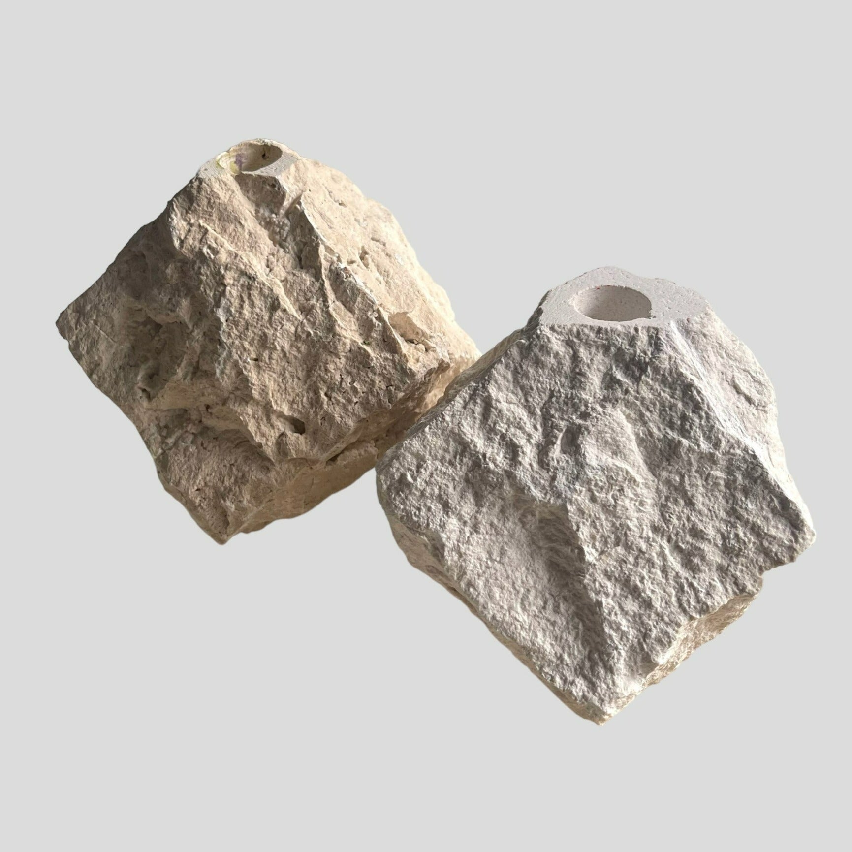 Stone Props Terra - Travertine / White limestone | Shop A'ObjectShop A'Object