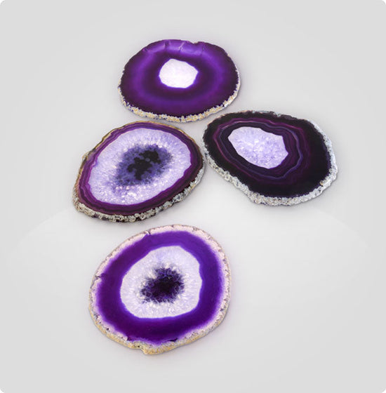 amalfi coasters purple a'object